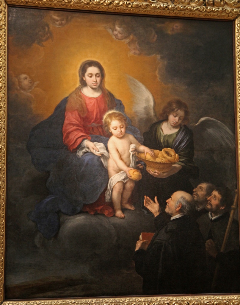 The Infant Jesus Distributing Bread